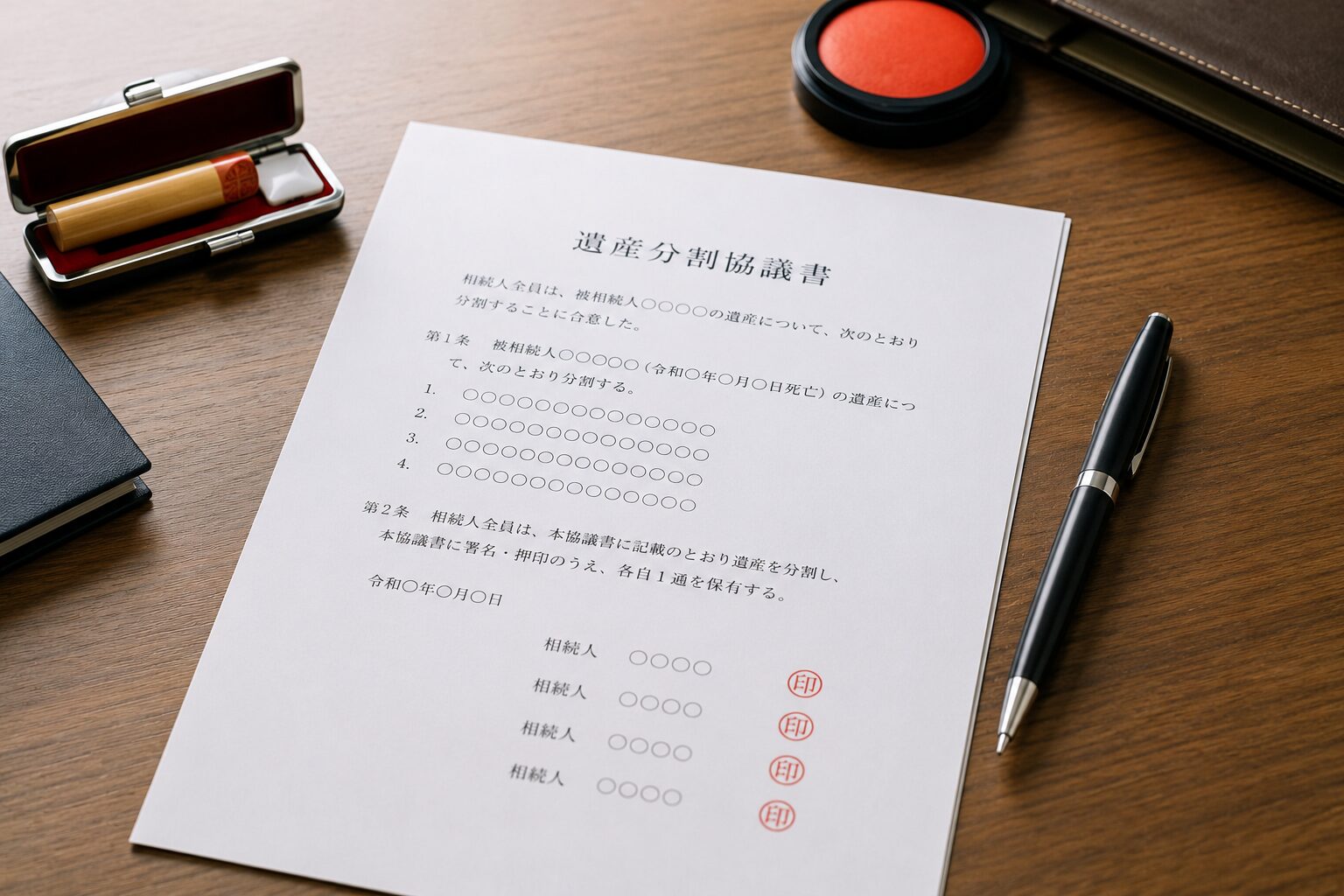 遺産分割協議書