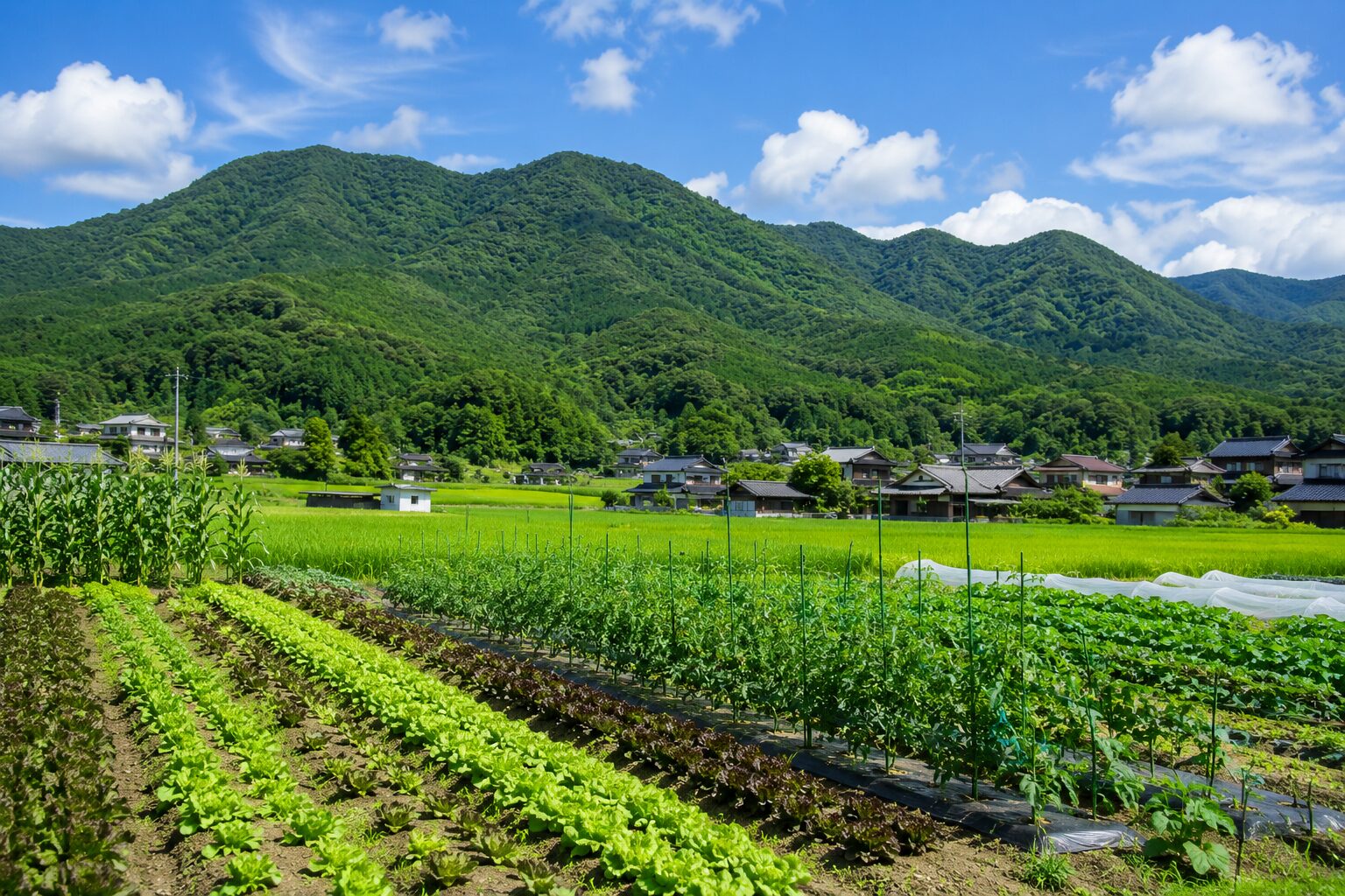 田舎の風景