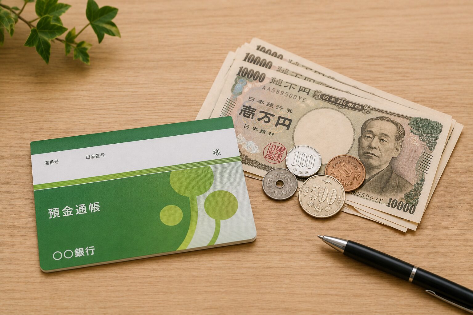 お金と通帳