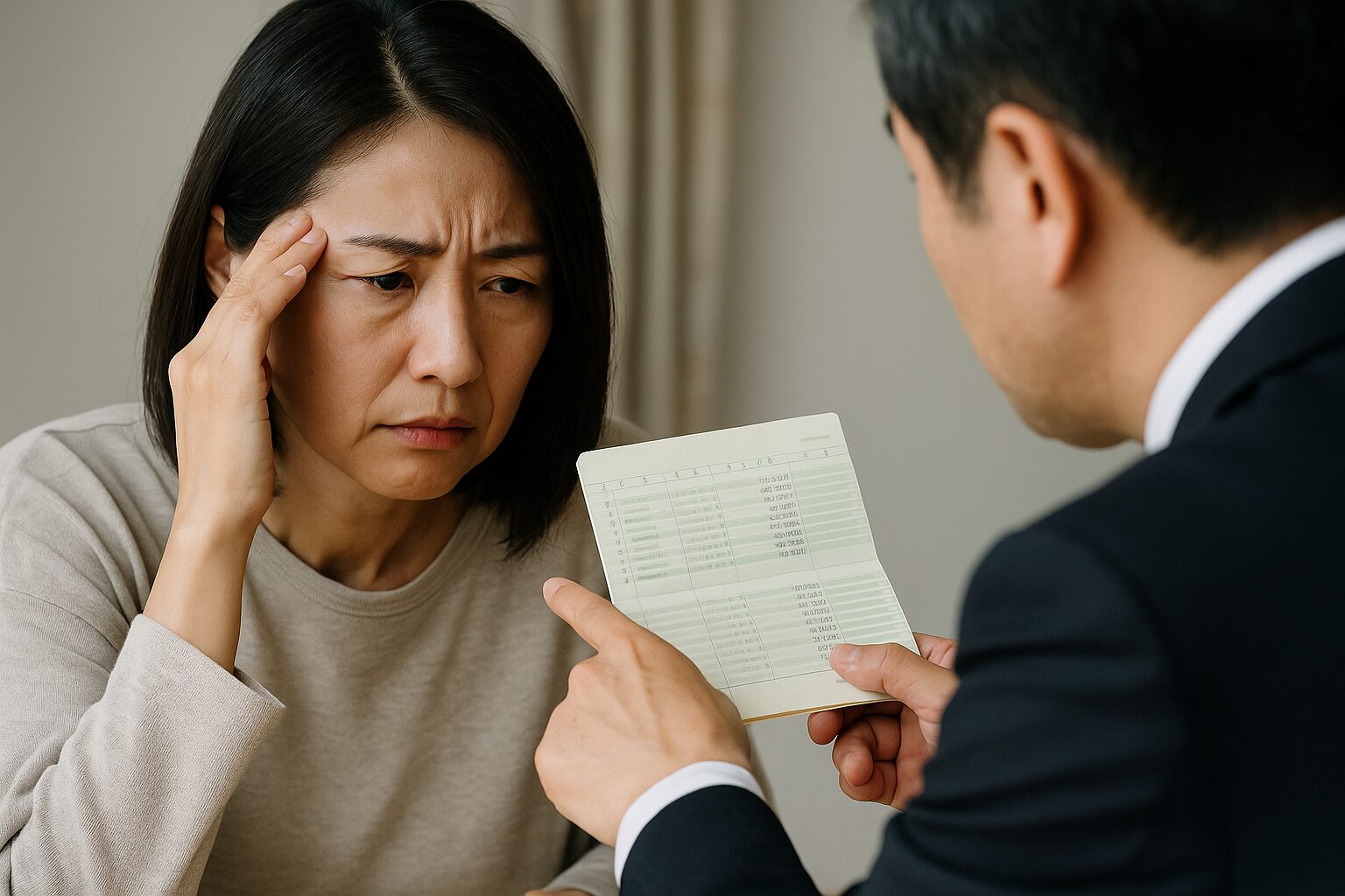 預貯金の使い込みの疑い