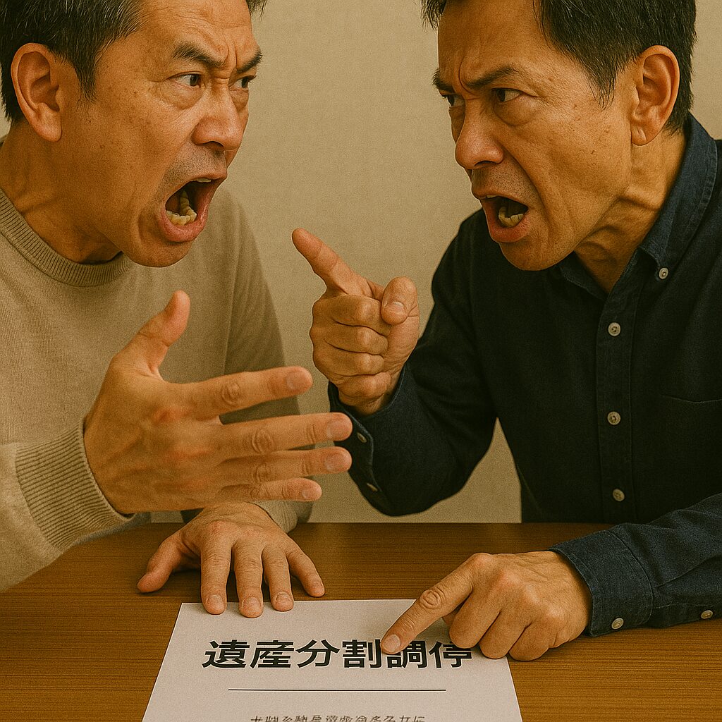 兄弟間での遺産分割の話し合い