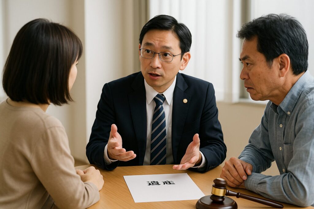 遺産の話し合い