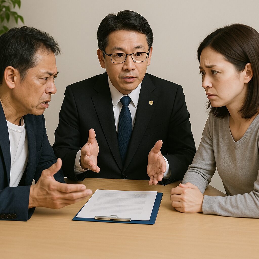 遺留分の話し合い