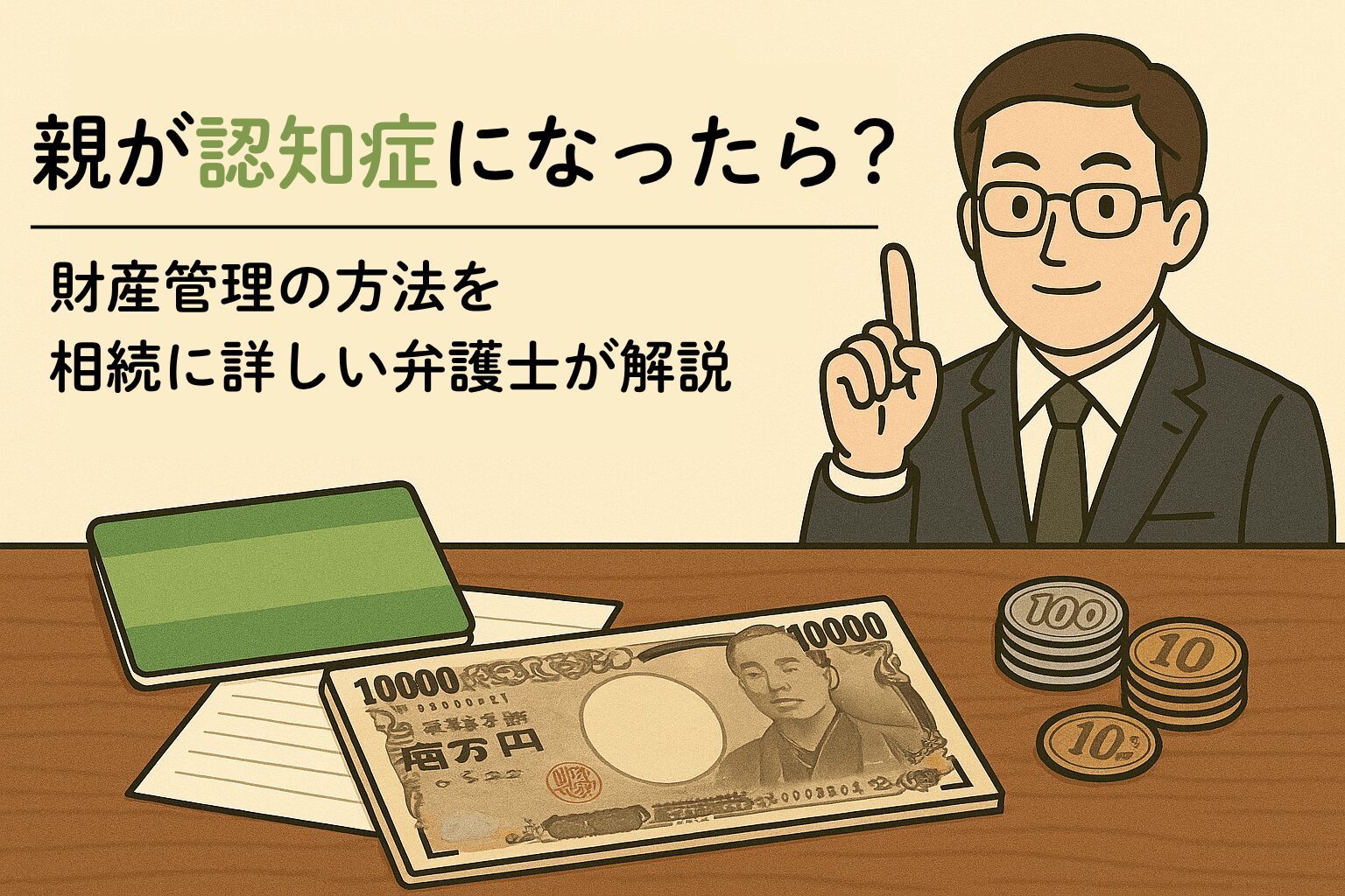 親が認知症になったら？財産管理の方法を相続に詳しい弁護士が解説