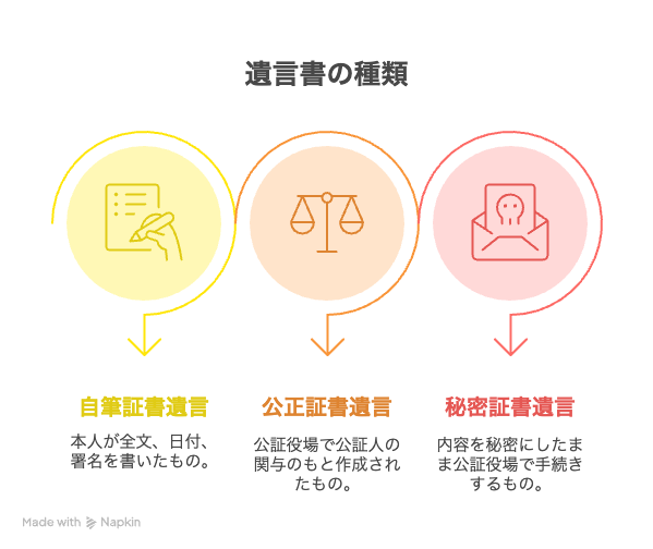 遺言書の形式