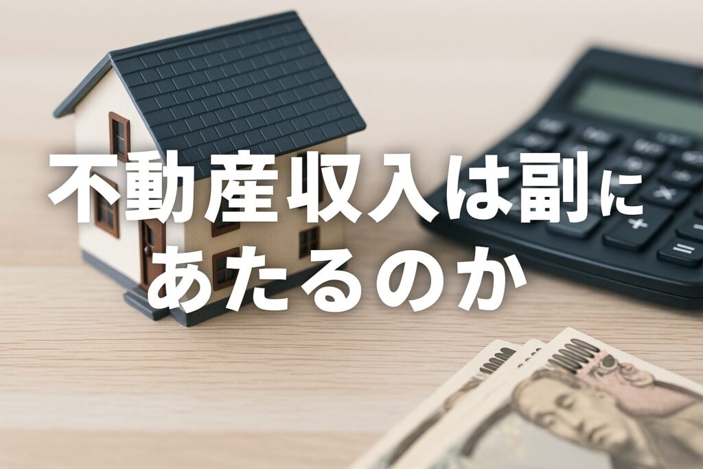 不動産収入は副業に当たるのか