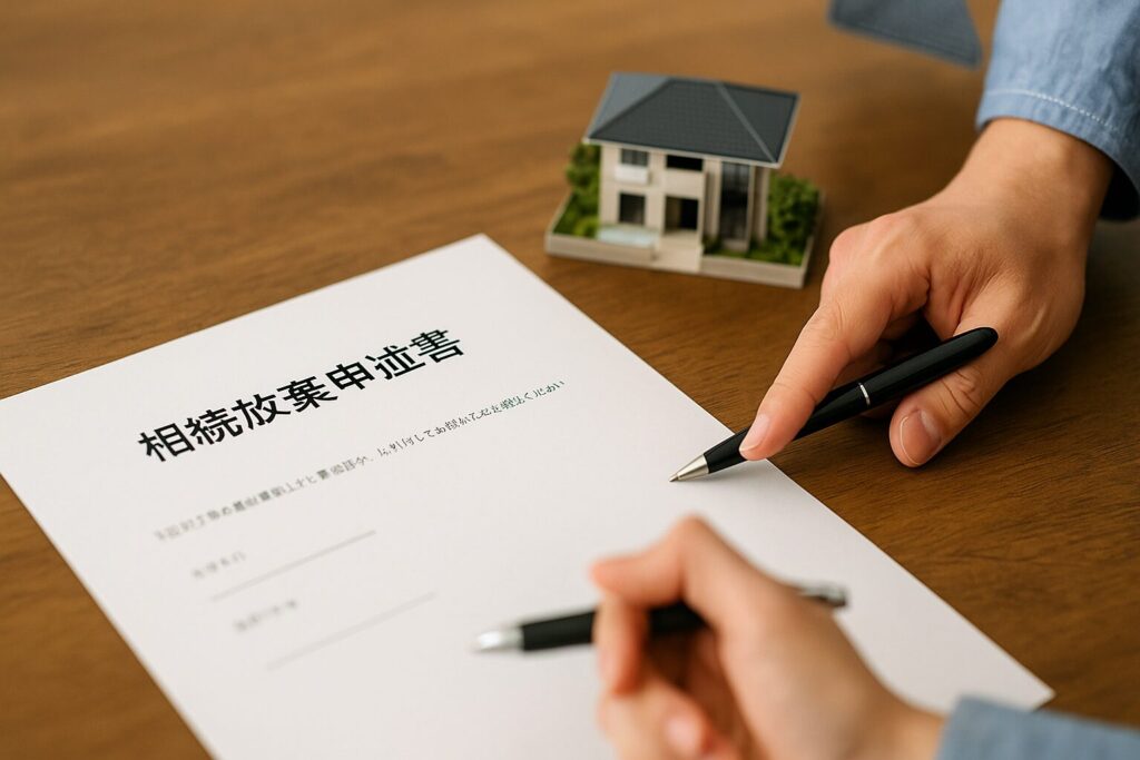 共有不動産の相続放棄