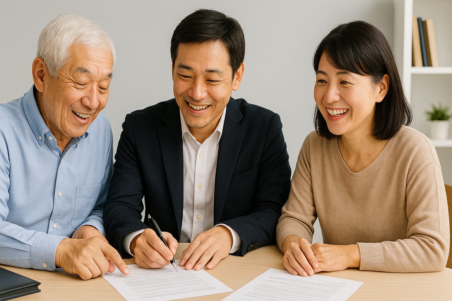 遺産分割の様子