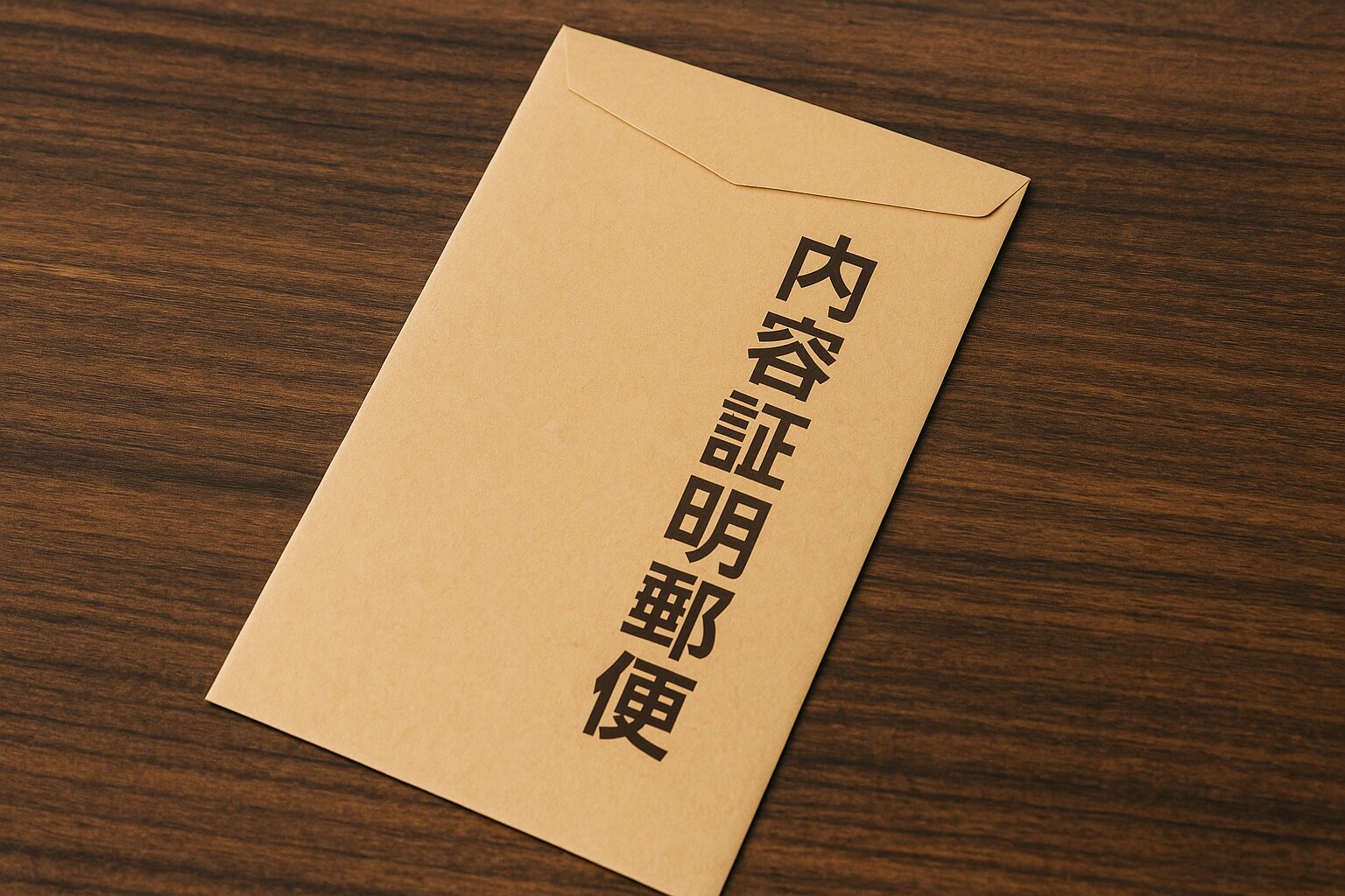 内容証明郵便