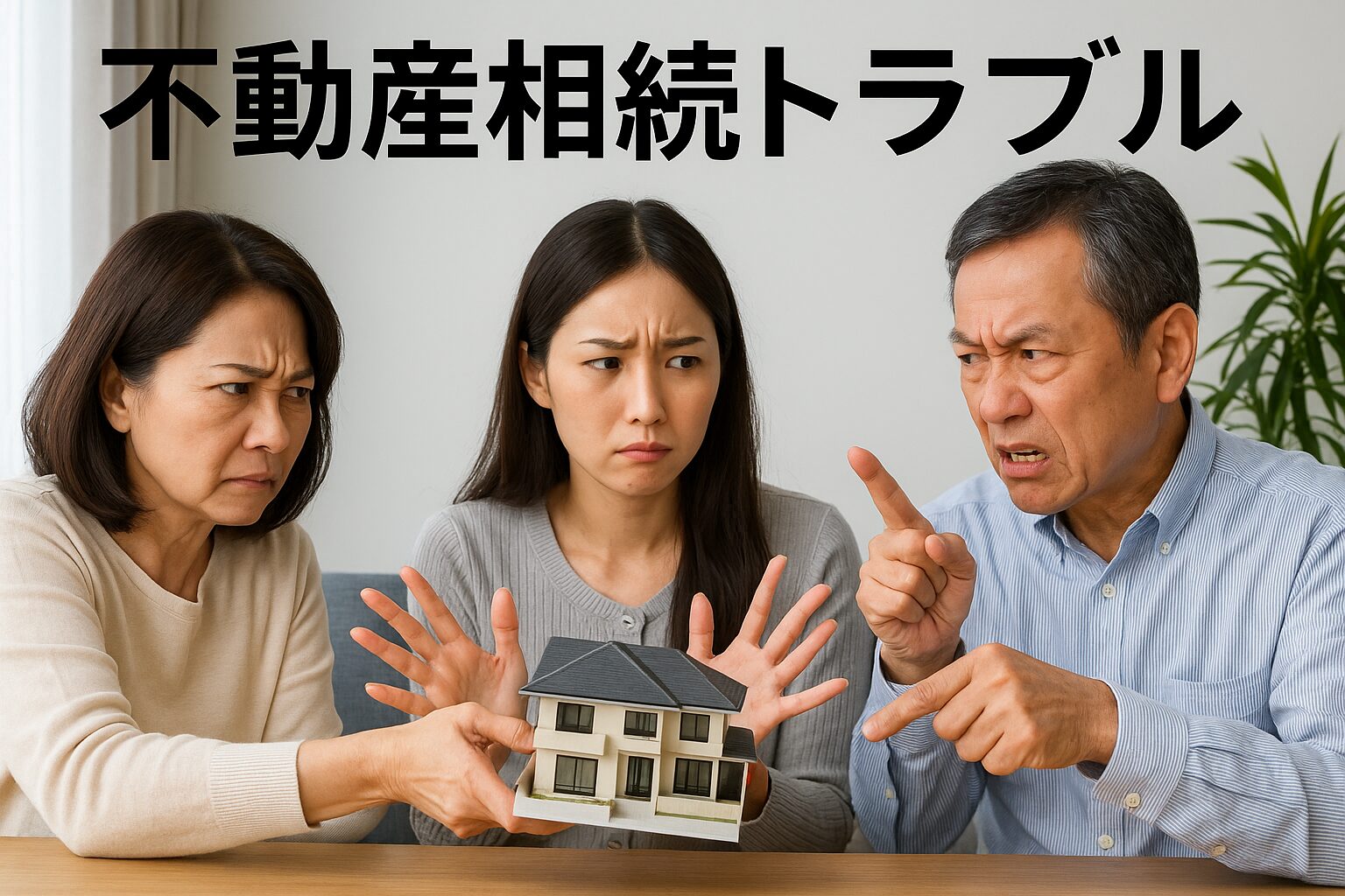 不動産相続トラブル