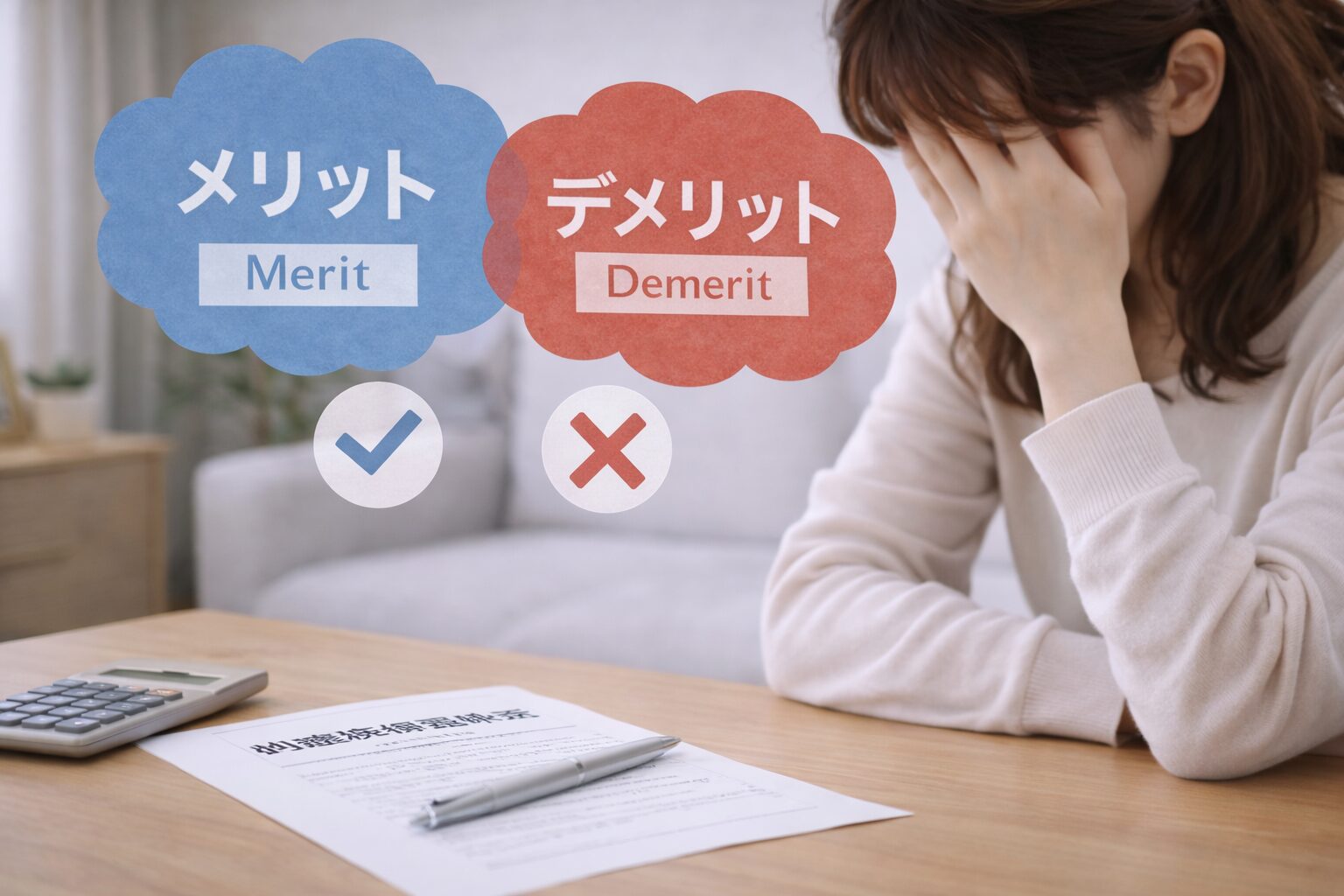 メリットデメリット