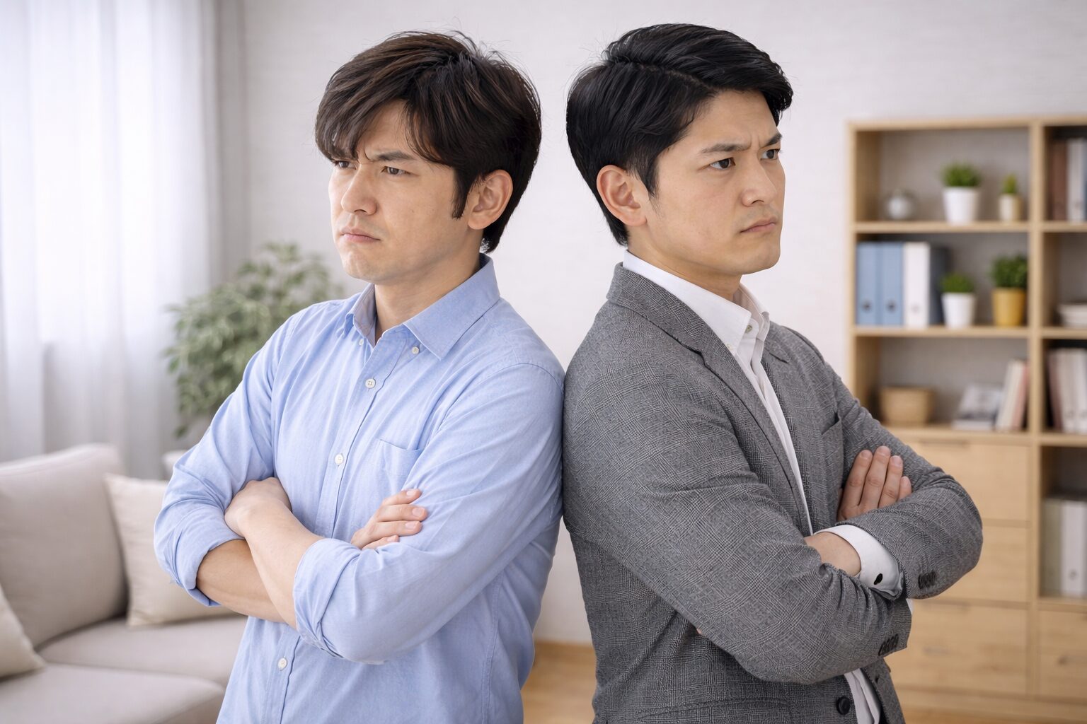 実家の相続で揉める兄弟