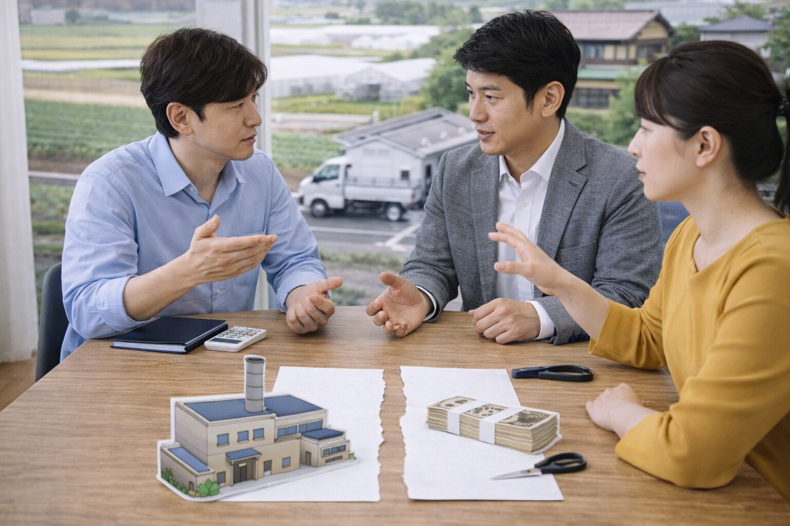 財産分与の話し合い