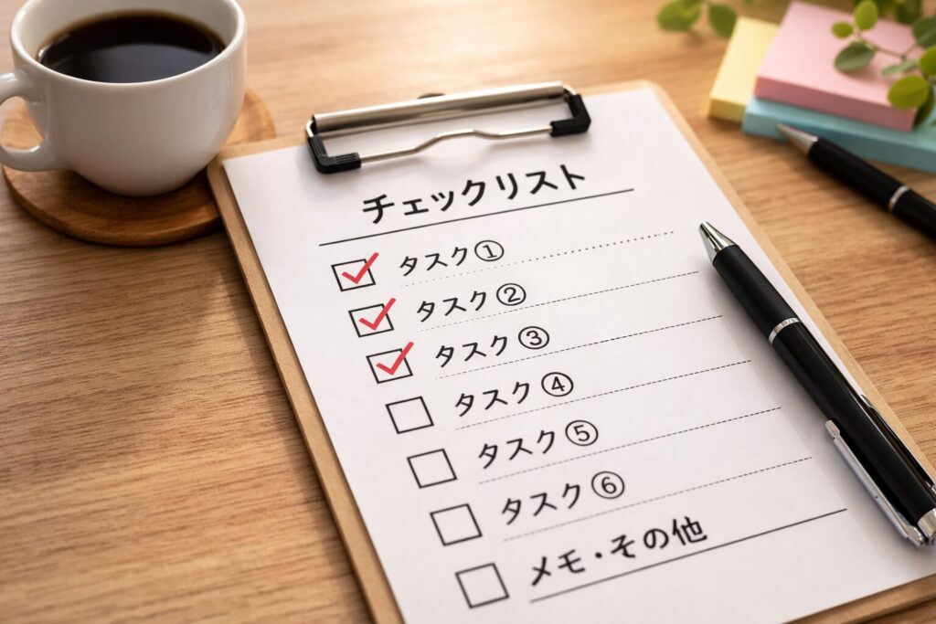 チェックリスト