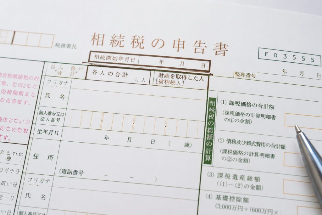 相続税申告書