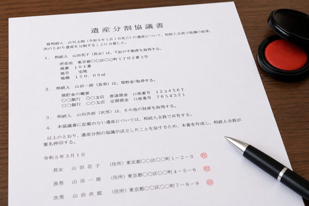 遺産分割協議