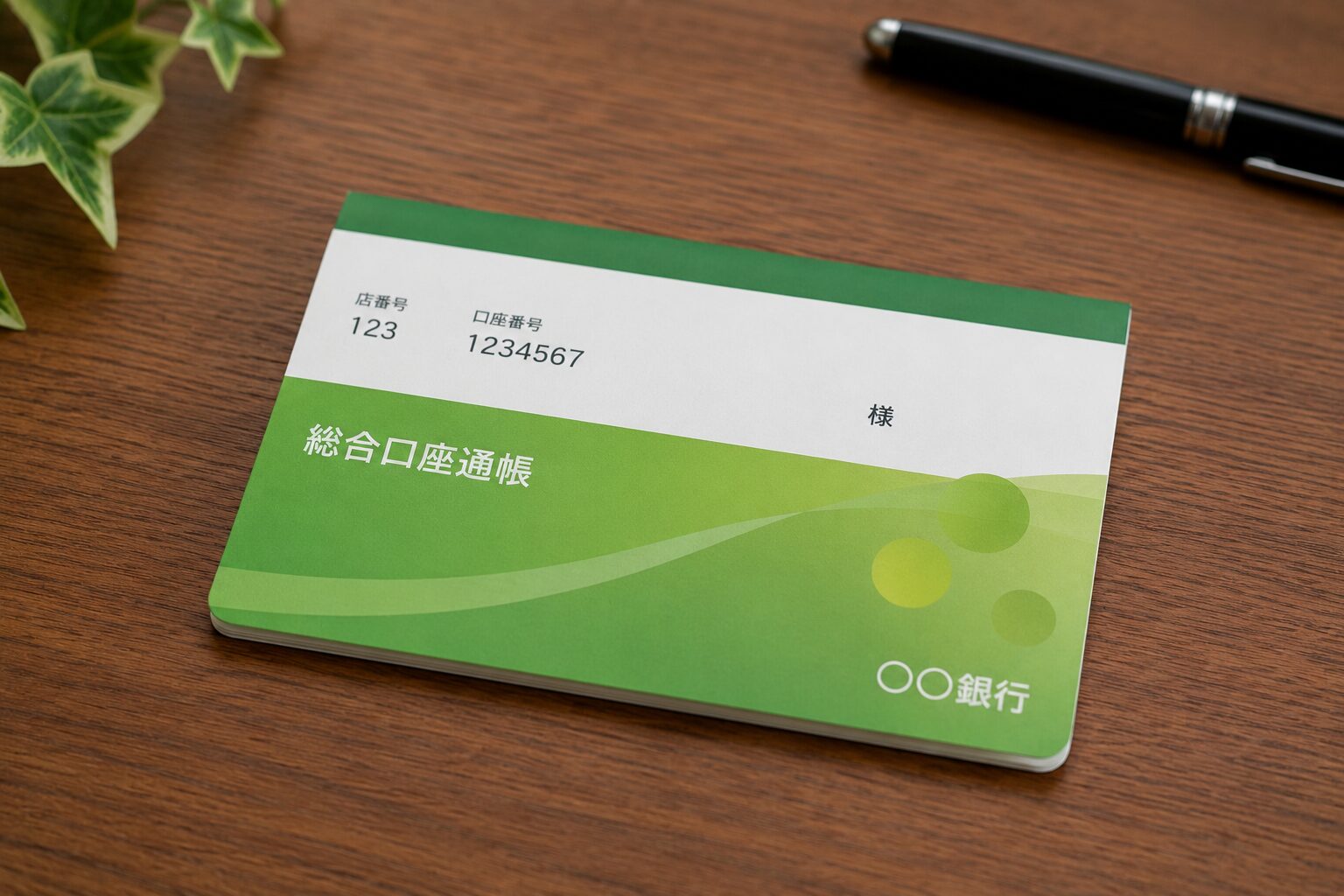 預金通帳