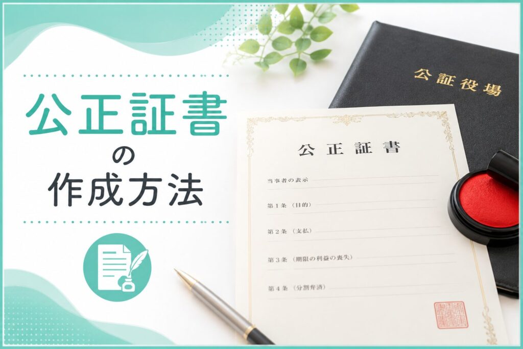 公正証書の作成方法