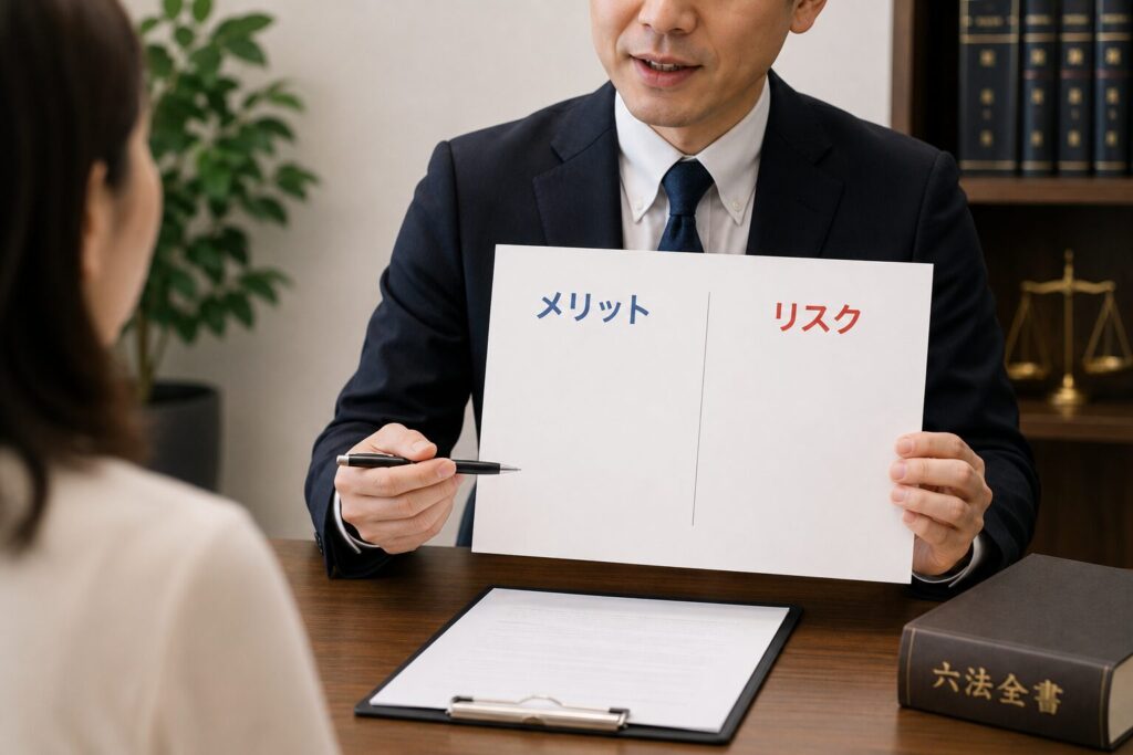 メリットとリスク