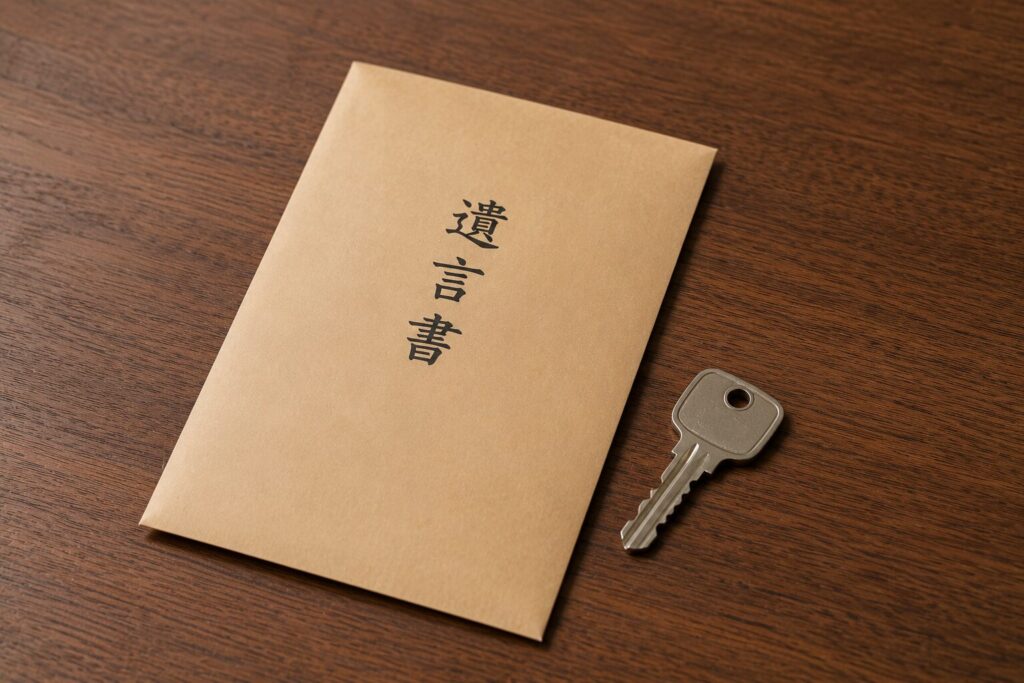 遺言書と鍵